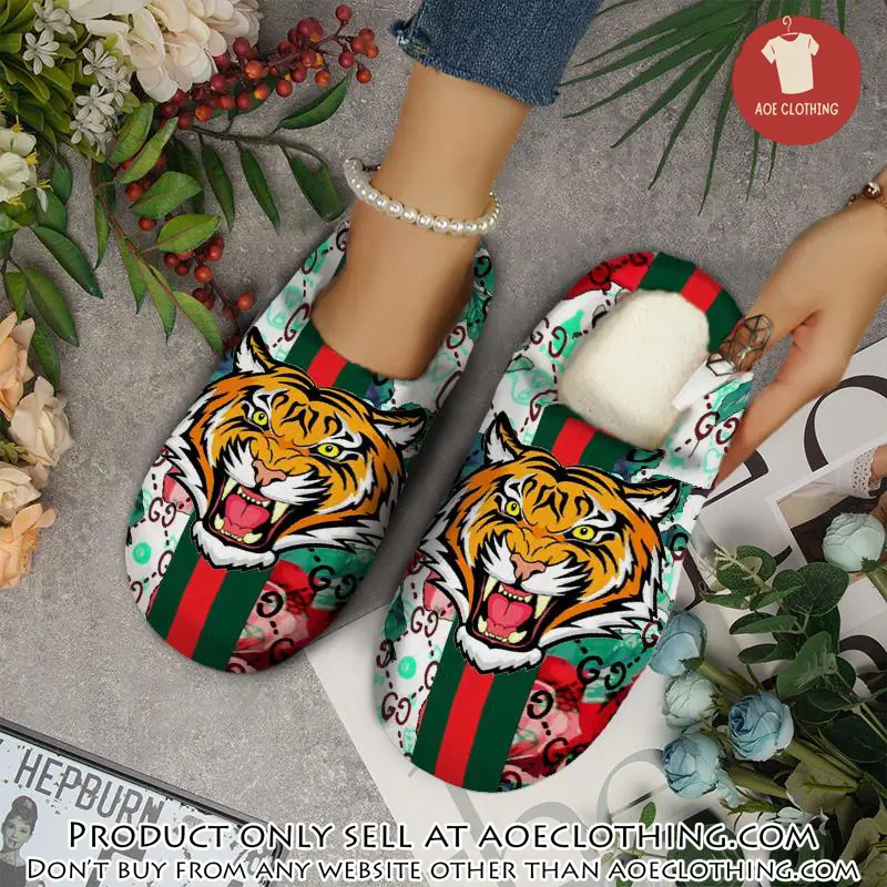 Gucci fleece slippers luxury inhouse slippers ihs1007 aoe2212003